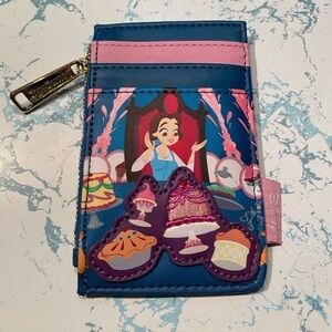 Loungefly Beauty and the Beast Be Our Guest Cardholder